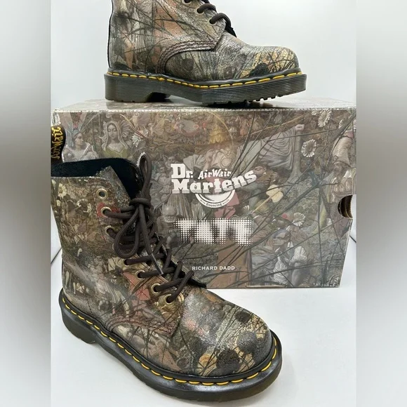 RARE Dr Martens Tate Richard Dadd 1460 pascal Fairy Feller master stroke boots - Picture 6 of 17